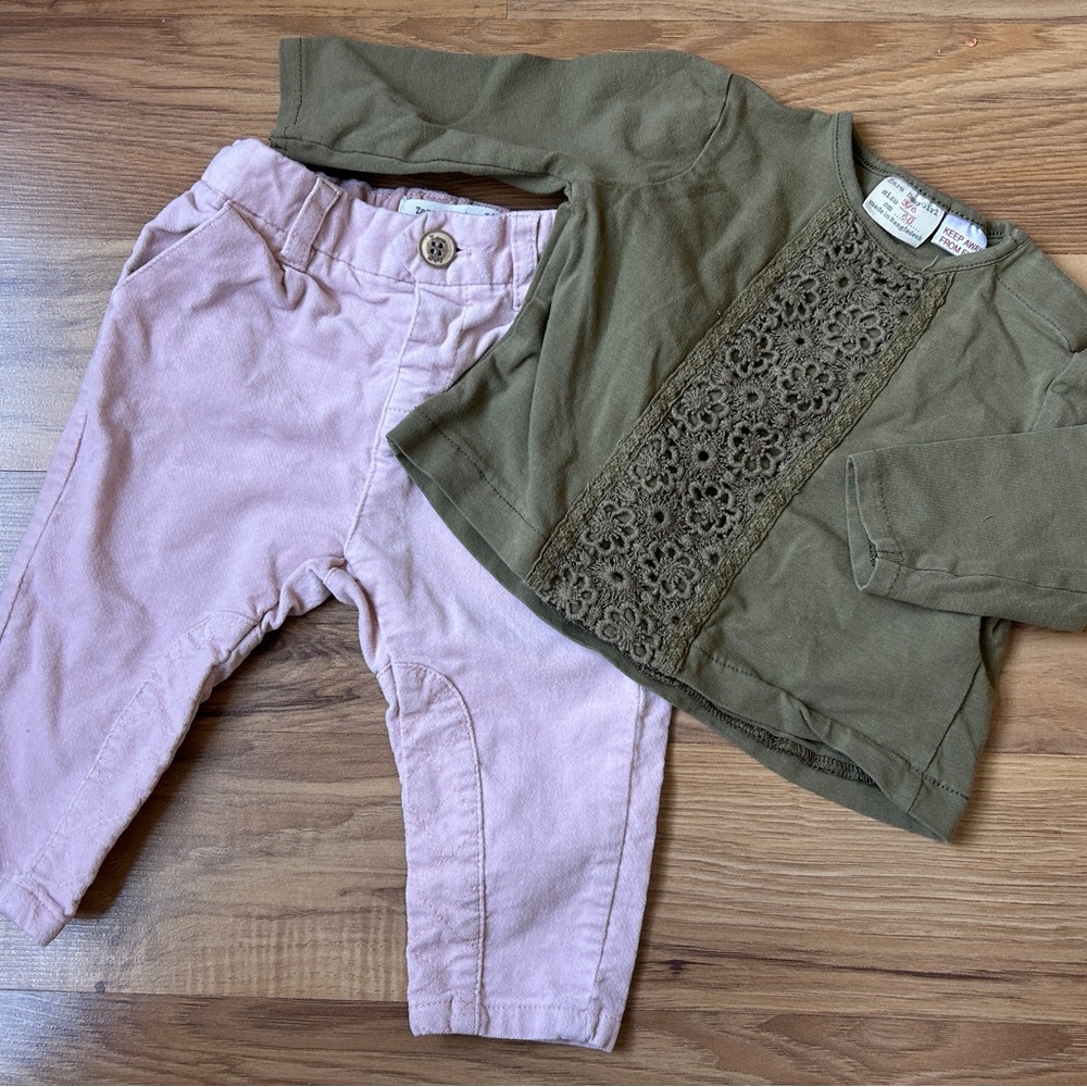 Zara Baby Baby Outfit